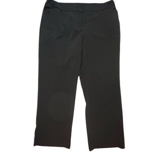 Fashion Bug Pants Women 20 Black Preppy Basic Academic Professional Dress Slacks